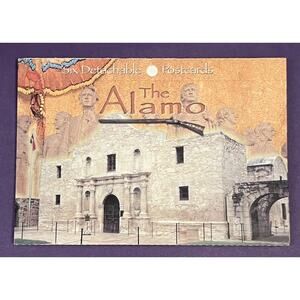 The Alamo (6) Detachable Postcard Set “Remember the Alamo!”